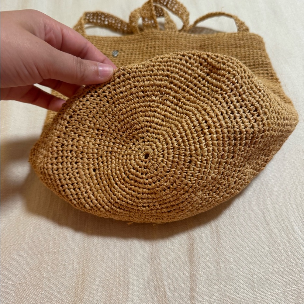 Helene Kaminski raffia bucket bag - Picture 2 of 13